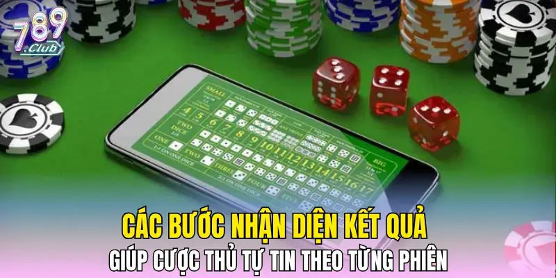 Các bước nhận diện kết quả giúp cược thủ tự tin theo từng phiên