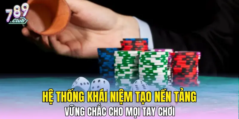 Hệ thống khái niệm tạo nền tảng vững chắc cho mọi tay chơi